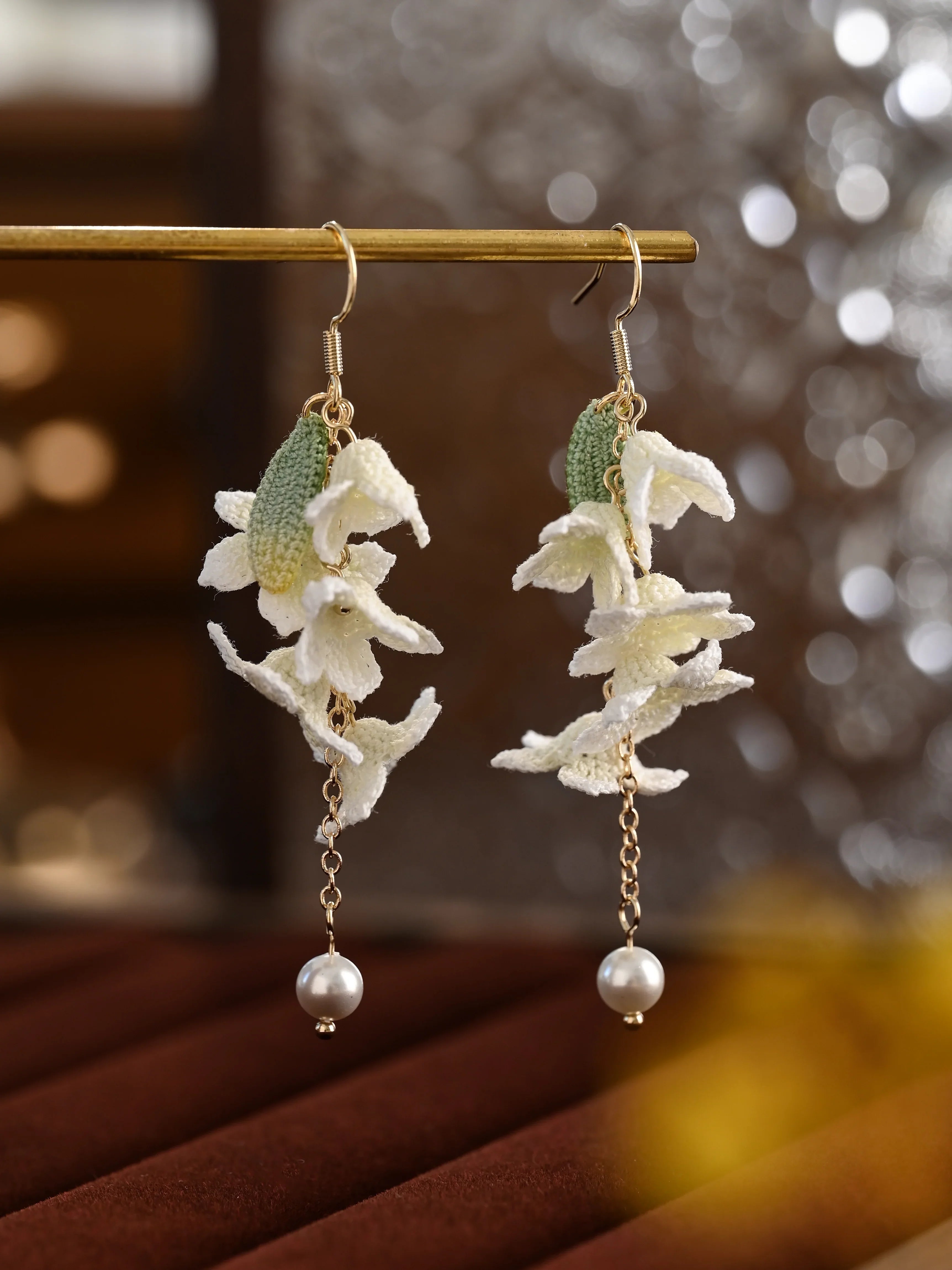 Yulan Micro-Crochet Earrings