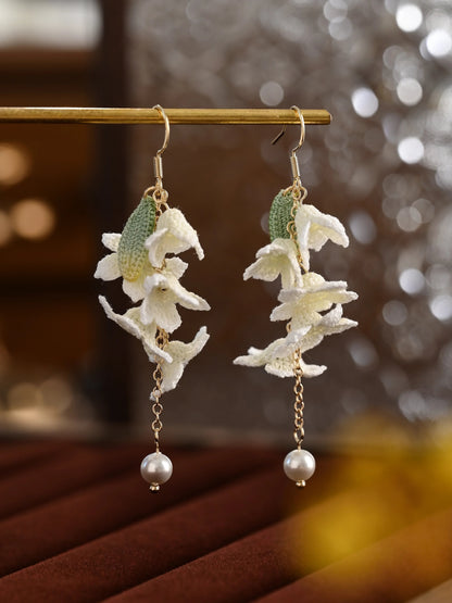 Yulan Micro-Crochet Earrings