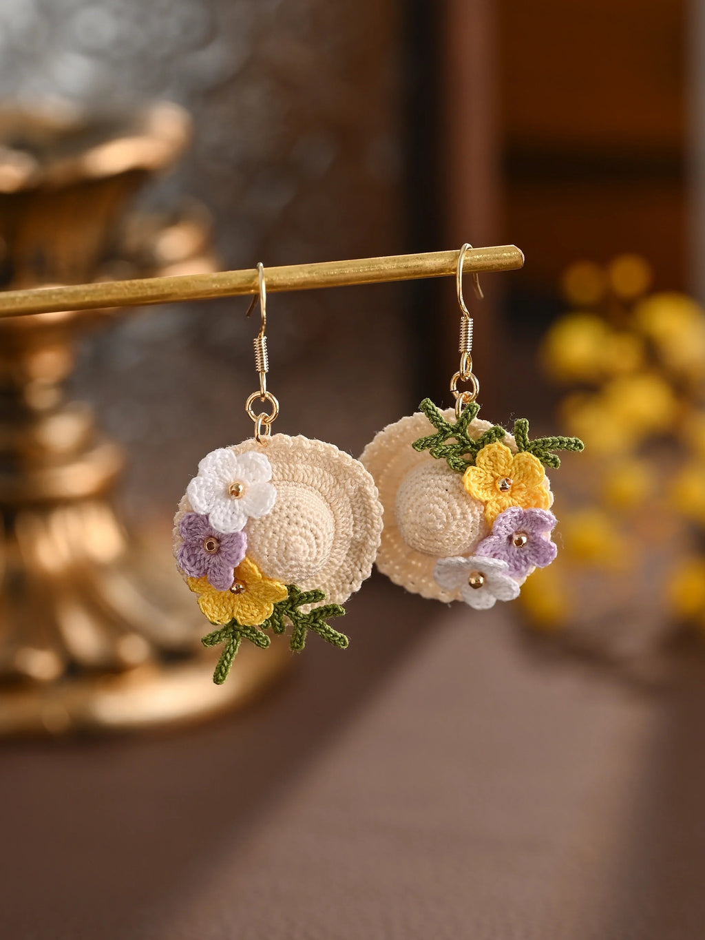 Sunny Day Sunhat Earrings