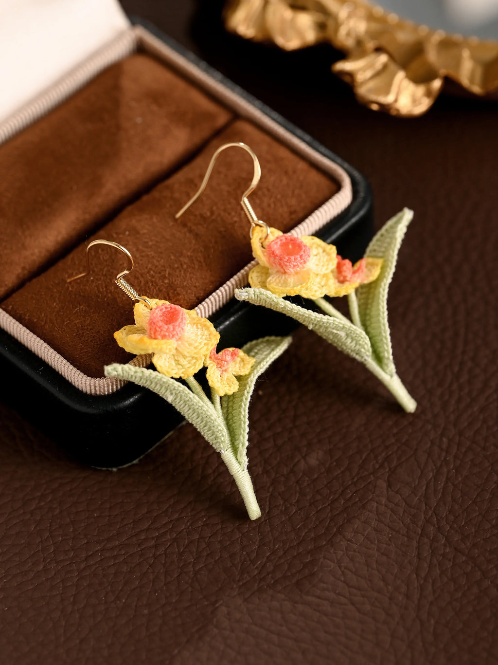 Narcissus Blossom Earrings