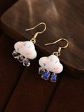 Smiling Cloud Micro Earrings
