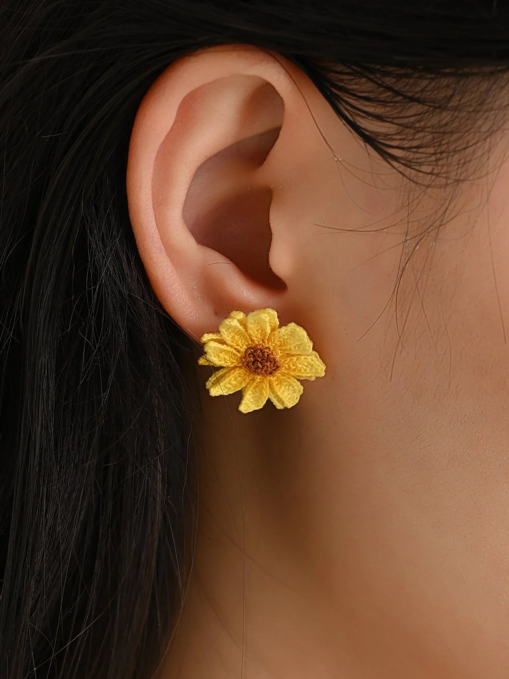 Sun-Kissed Sunflower Bloom Earrings