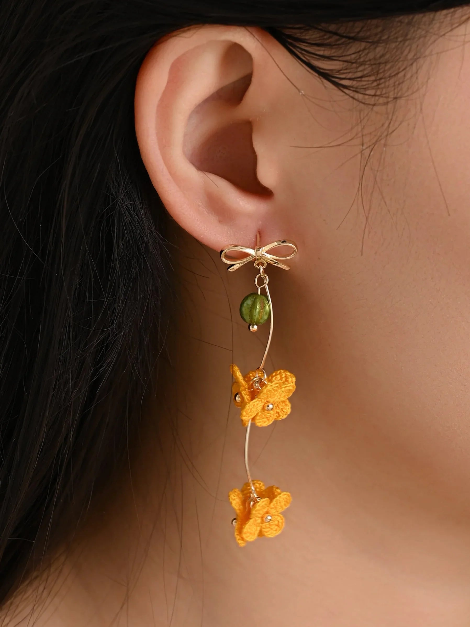 Sunshine Petal Dangles