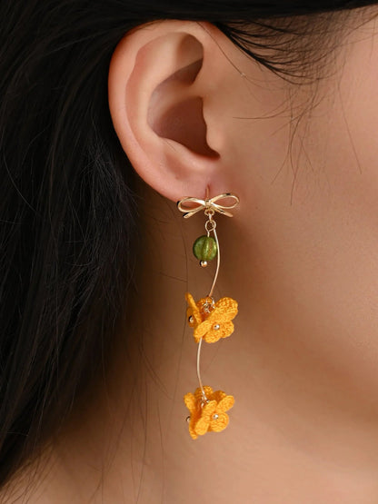 Sunshine Petal Dangles