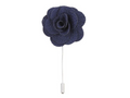 Boutonniere In Navy Silk
