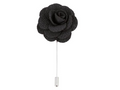 Boutonniere In Black Silk