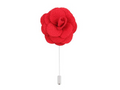 Boutonniere In Red Silk