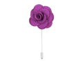 Boutonniere In Purple Silk