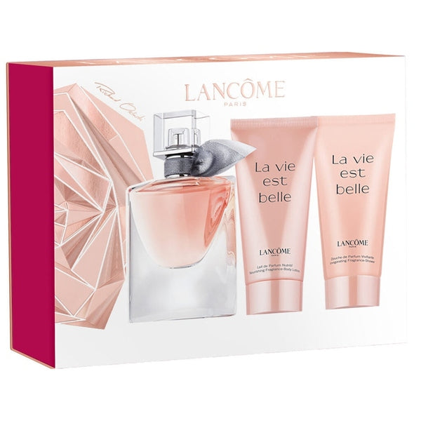Lancome La Vie Est Belle Gift Set 30ml EDP + 50ml Body Lotion + 50ml Shower Gel