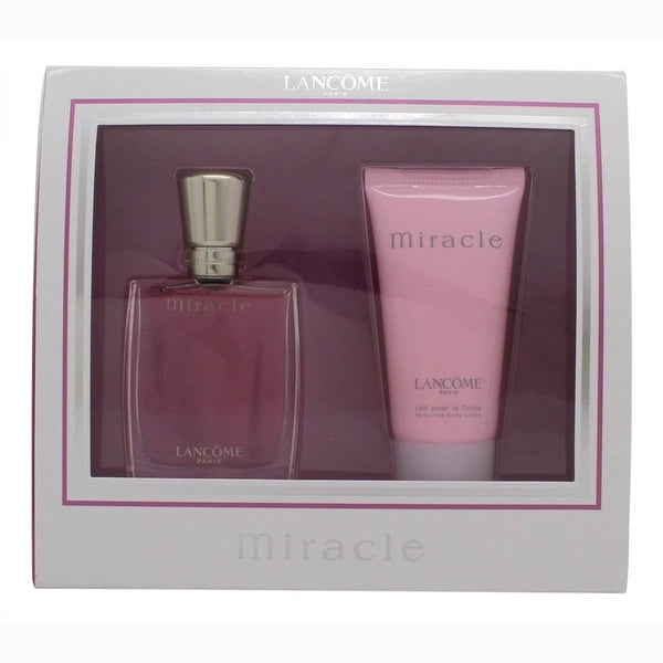 Lancome Miracle Gift Set 30ml EDP + 50ml Body Lotion
