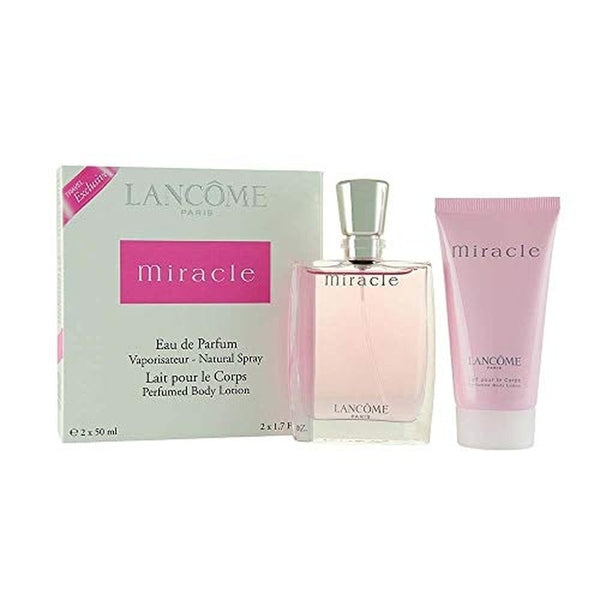 Lancome Miracle Gift Set 50ml EDP + 50ml Body Lotion