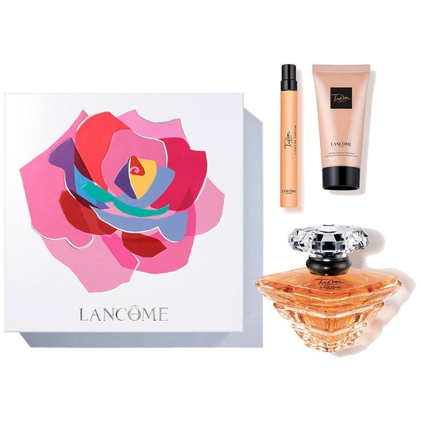 Lancôme Tresor Gift Set 100ml EDP + 10ml EDP + 50ml Body Lotion