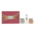 Laura Mercier Luxe Indulgence Ambre Vanille Collection Gift Set 200ml Ambre Vanille Cream Honey Bath + 200ml Ambre Vanille Body Cream + 50ml Ambre Vanille EDT