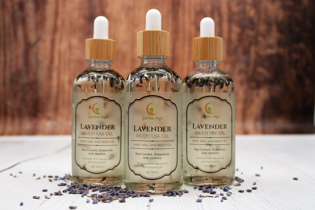 All Natural Lavender Multi Use Oil For Hair, Nails & Body - 100ml