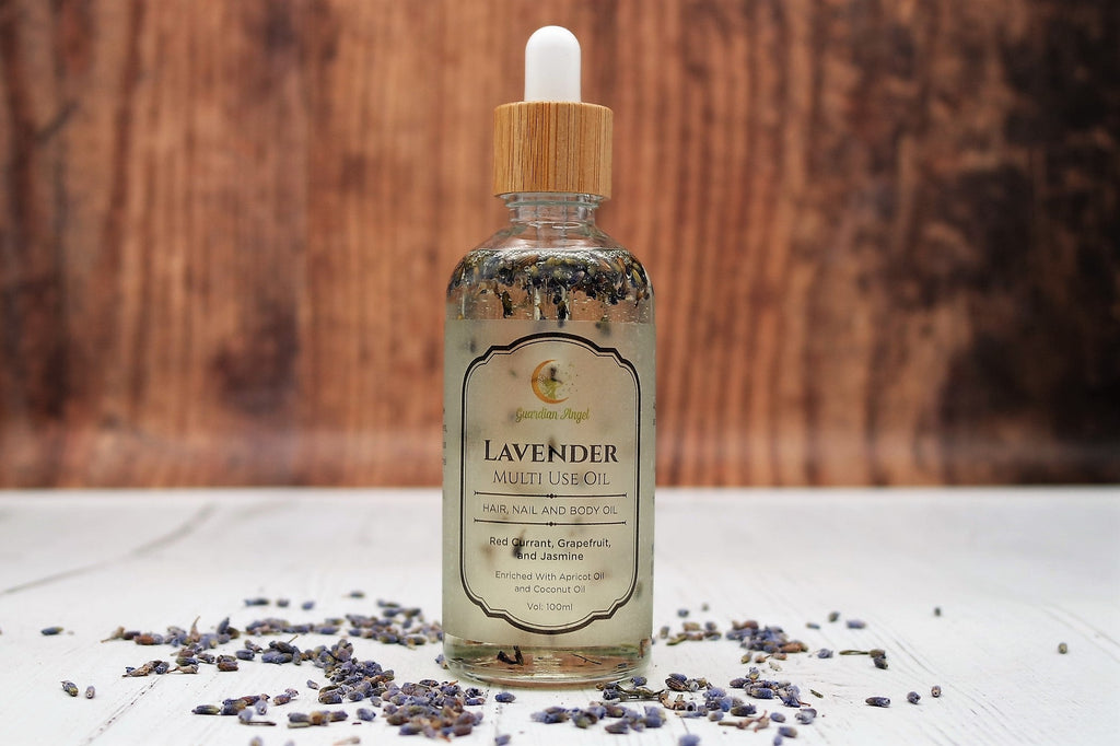 All Natural Lavender Multi Use Oil For Hair, Nails & Body - 100ml