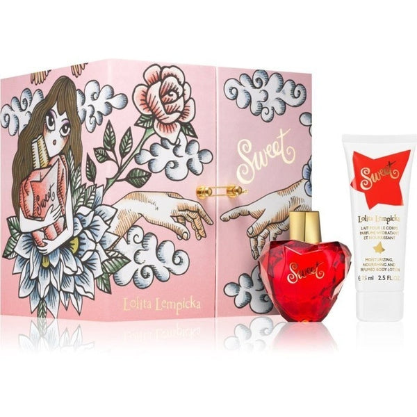 Lolita Lempicka Sweet Gift Set 50ml EDP + 75ml Body Lotion
