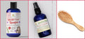 Organic and Natural HAIR LOSS/GROWTH Set - 3 Piece Treatment & Brush Set