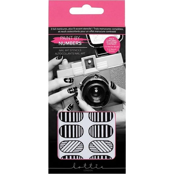Lottie Paint by Numbers Manicure Nail Art Stickers