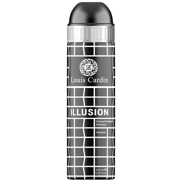 Louis Cardin Illusion Deodorant Spray 200ml