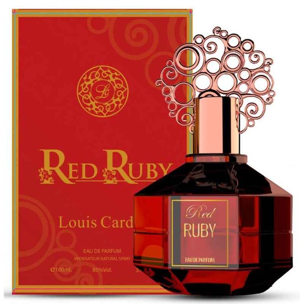 Louis Cardin Red Ruby Eau de Parfum 100ml Spray