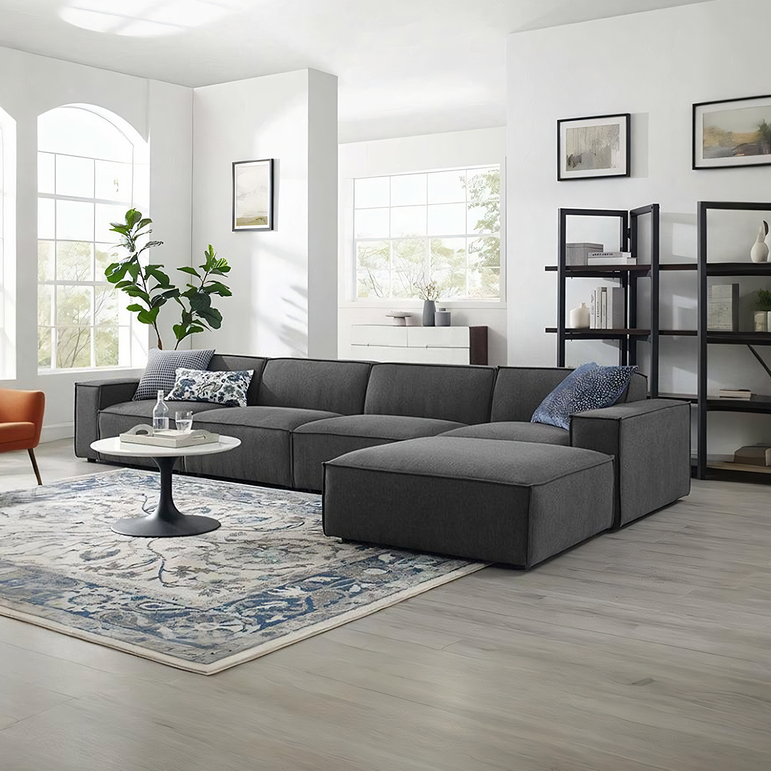 Lynnbrook Two Seater Sofa, Linen