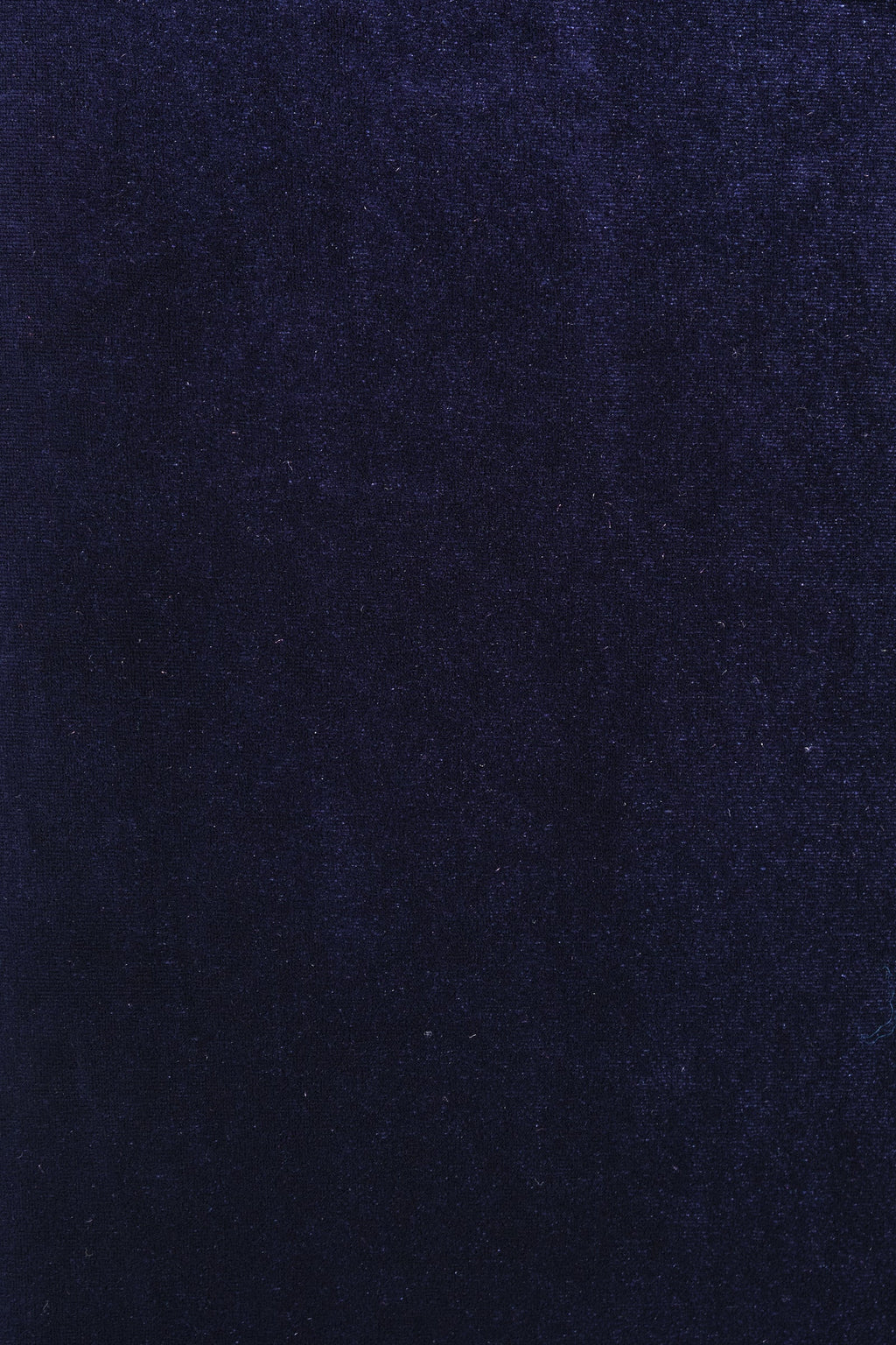 Moa Velvet V-Neck Midi Dress - Navy