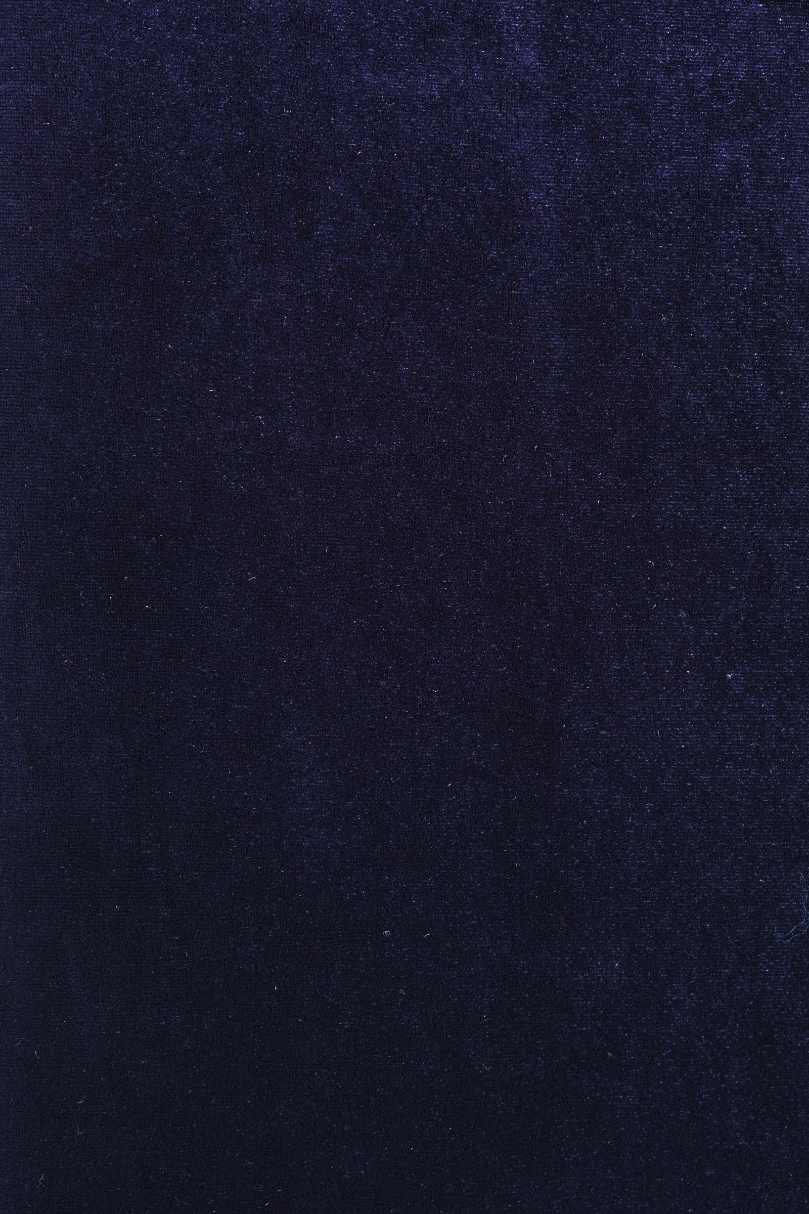 Moa Velvet V-Neck Midi Dress - Navy