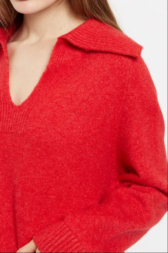 Louche Margina Collared 2 Pocket Sweater