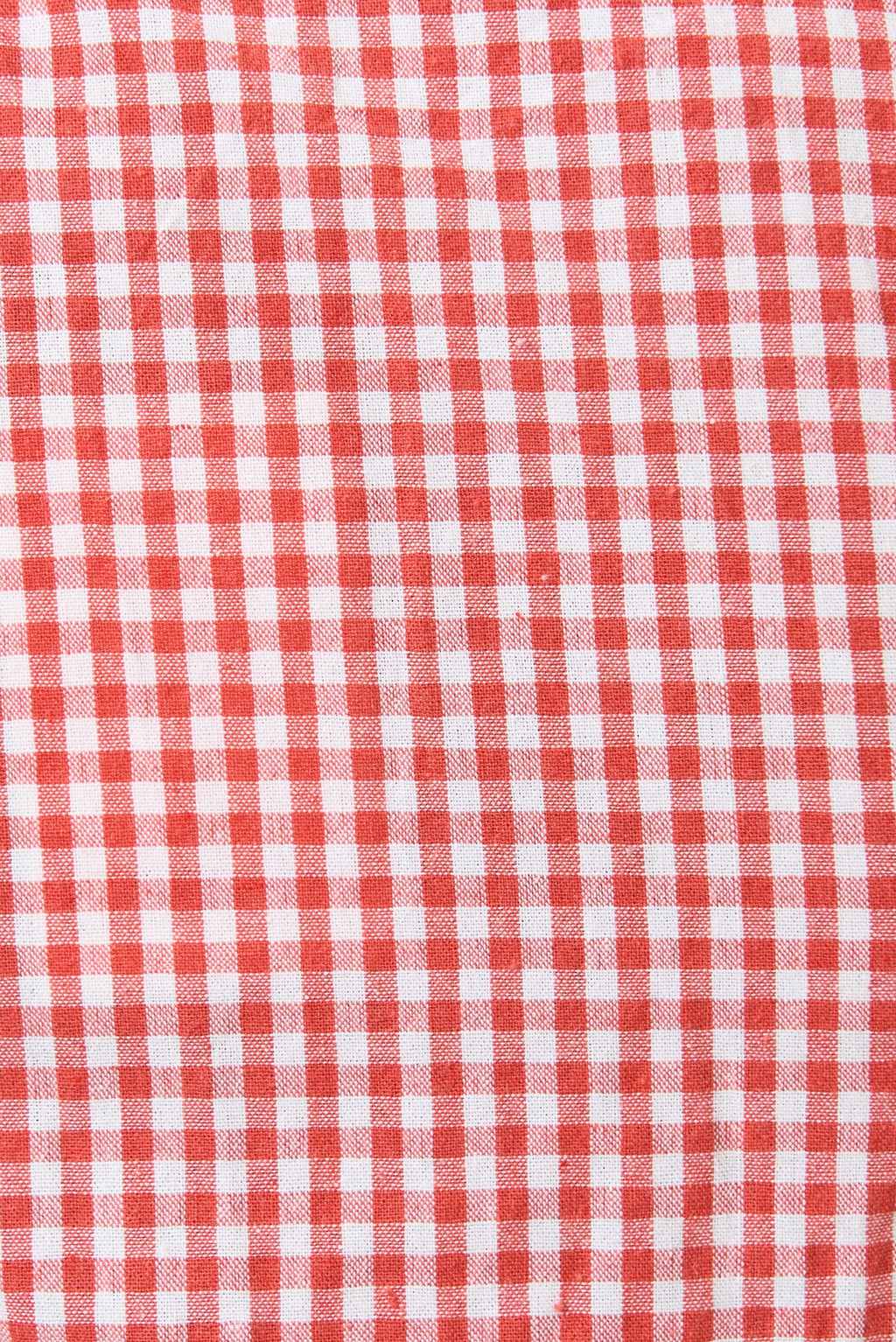 Hilton Gingham Ric Rac Trim Shorts - Red