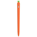 LOVE MEI For Apple Pencil 2 Carrot Shape Stylus Pen Silicone Protective Case Cover, For Apple Pencil 2