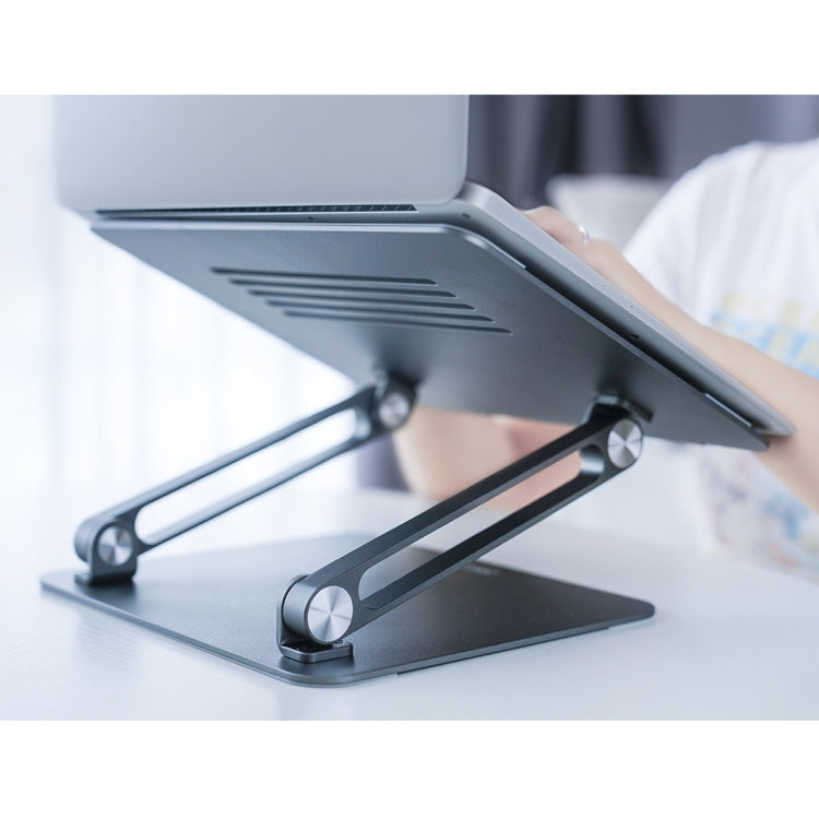 NILLKIN ProDesk Adjustable Aluminum Alloy Laptop Notebook Stand Holder (Silver)
