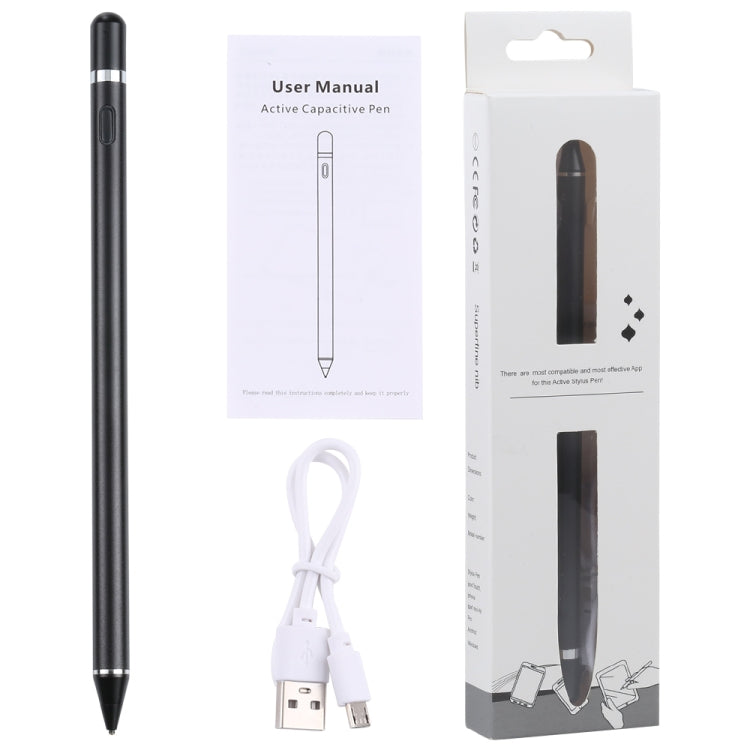 Universal Active Capacitive Stylus Pen(White), Universal Red, Universal White, Universal Black