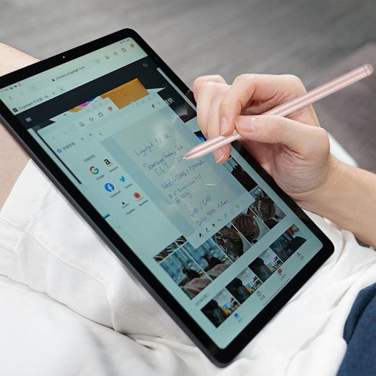 High Sensitivity Stylus Pen For Samsung Galaxy Tab S7/S7+/S7 FE/S8/S8+/S8 Ultra/S9/S9+/S9 Ultra/S10/S10+/S10 Ultra (Gold)