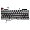 UK Version Keyboard Backlight for Macbook Pro 13.3 inch M1 A2338 2020, A2338  (UK)