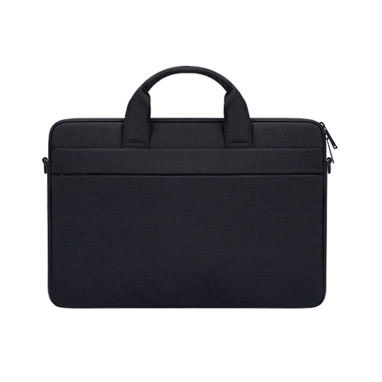 ST03S 15.4 inch Double Side Pockets Wearable Oxford Cloth Soft Handle Portable Laptop Tablet Bag, 15.4 inch Black, 15.4 inch Pink, 15.4 inch Grey, 15.4 inch Deep Space Gray, 15.4 inch Navy Blue