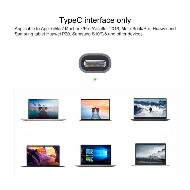 Blueendless 6 In 1 Multi-function Type-C / USB-C HUB Expansion Dock M.2 NGFF Solid State Drive