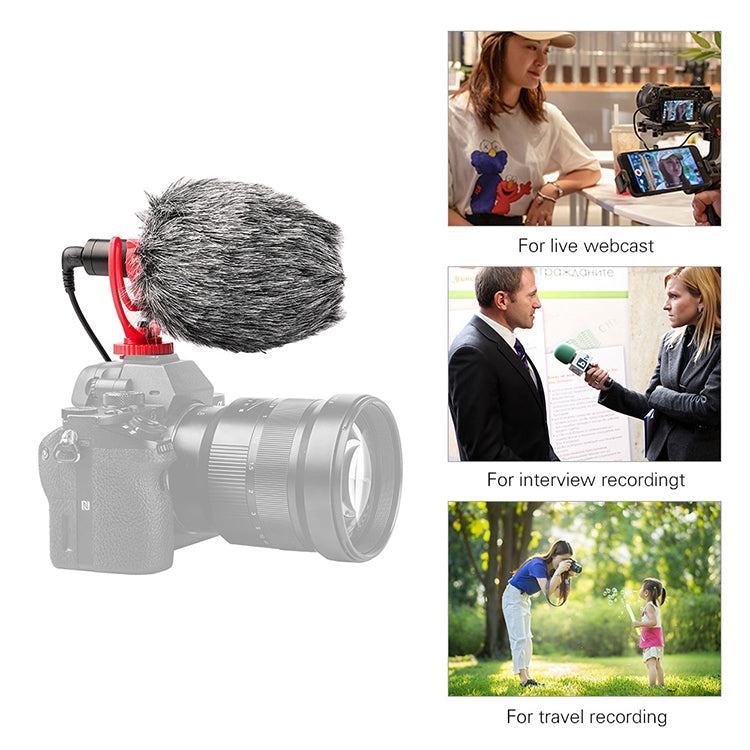 YICHUANG YC-VM100 3.5mm Port Portable Pointing Noise Reduction Microphone