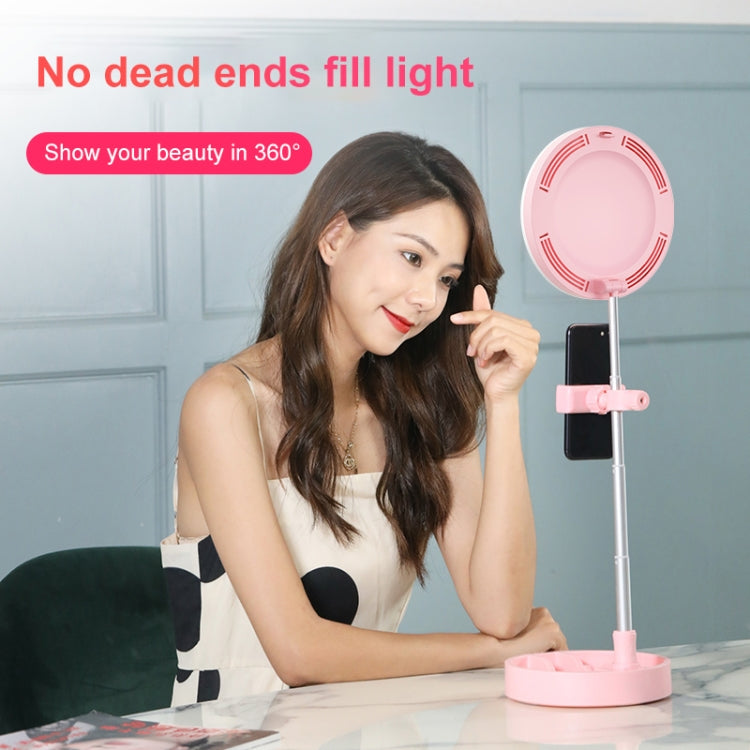 G6 Multi-function Live Broadcast All-in-one Ring Beauty Fill Light Mobile Phone Holder (Black)
