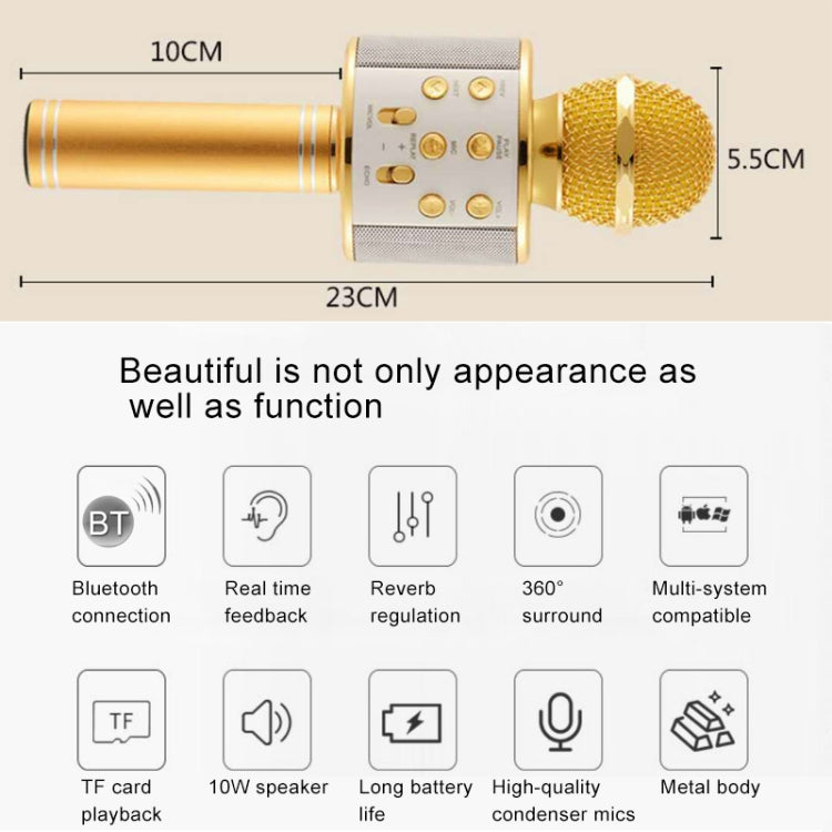 for Notebook, PC, Speaker, Headphone, iPad, iPhone, Galaxy, Huawei, Xiaomi, LG, HTC and Other Smart Phones, WS-858 (Pink), WS-858 (Gold), WS-858 (Blue), WS-858 (Rose Gold), WS-858 (Silver), WS-858 (Black)
