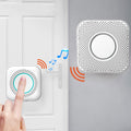 PJ-16 Intelligent Wireless Doorbell with 8-level Volume Adjustable & 36 Ringtones, EU Plug