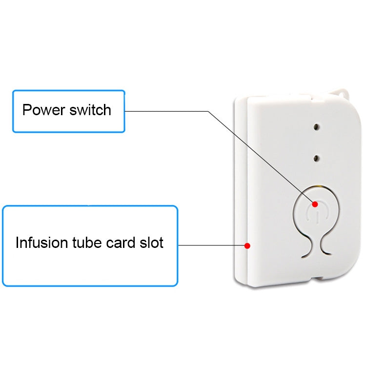 Infusion Reminder Alarm Sensor Monitor Hospital Security Nurse Patients Injection Safety Care Tool, HH-SY101