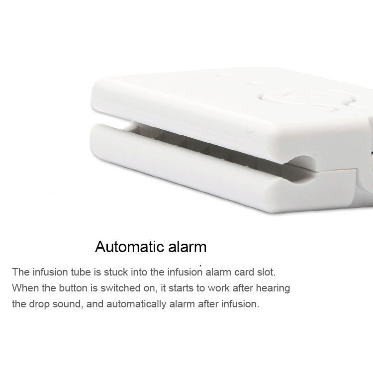 Infusion Reminder Alarm Sensor Monitor Hospital Security Nurse Patients Injection Safety Care Tool, HH-SY101