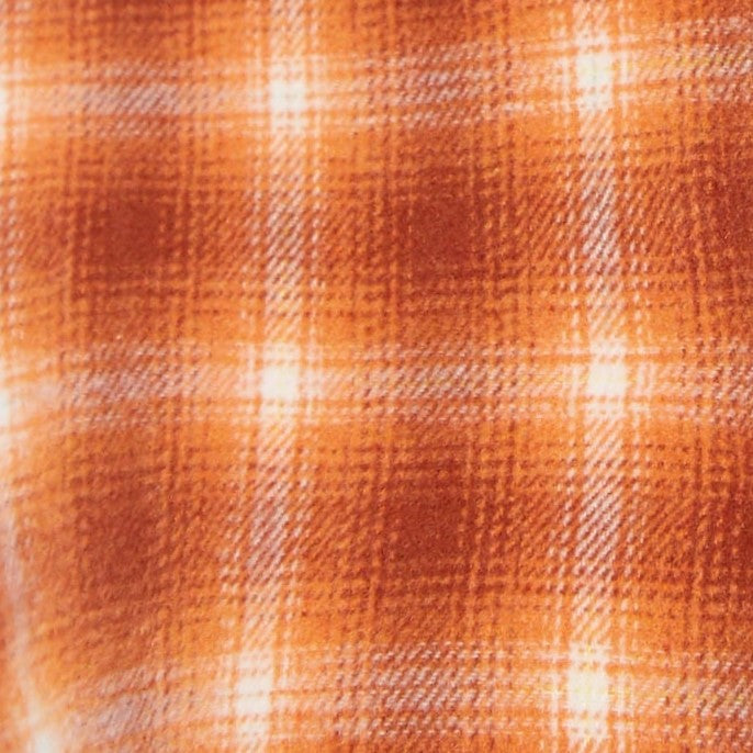 Louche Meriam Check Shacket Rust