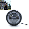 Motorcycle 5.75 inch Harley Headlight Retro Lamp LED Light Modification Accessories, Retro Lamp LED Light