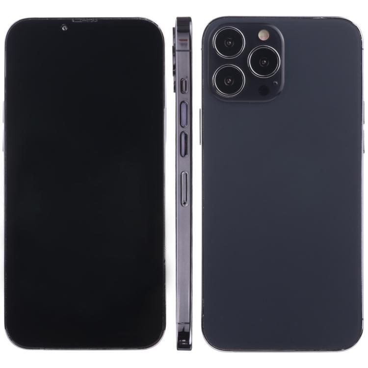 Black Screen Non-Working Fake Dummy Display Model for iPhone 13 Pro, For iPhone 13 Pro Black Screen
