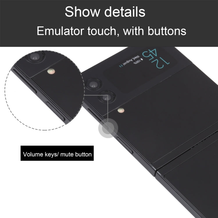 For Samsung Galaxy Z Flip4 Black Screen Non-Working Fake Dummy Display Model, For Samsung Galaxy Z Flip4 Black Screen