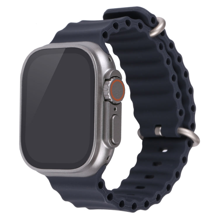 For Apple Watch Ultra 49mm Black Screen Non-Working Fake Dummy Display Model, 49mm Black Screen (Dark Blue), 49mm Black Screen (White), 49mm Black Screen (Yellow)