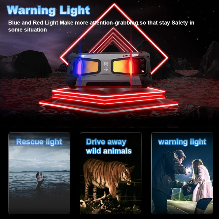 Unihertz Tank 2 Laser Projector Rugged Phone, 108MP Camera, Night Version,  12GB+512GB