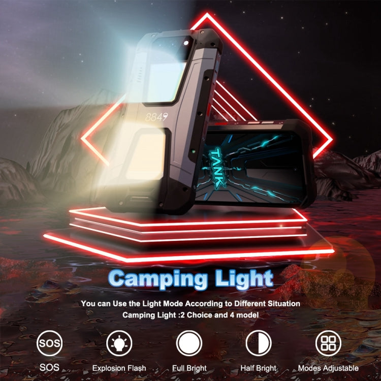 Unihertz Tank 2 Laser Projector Rugged Phone, 108MP Camera, Night Version,  12GB+512GB