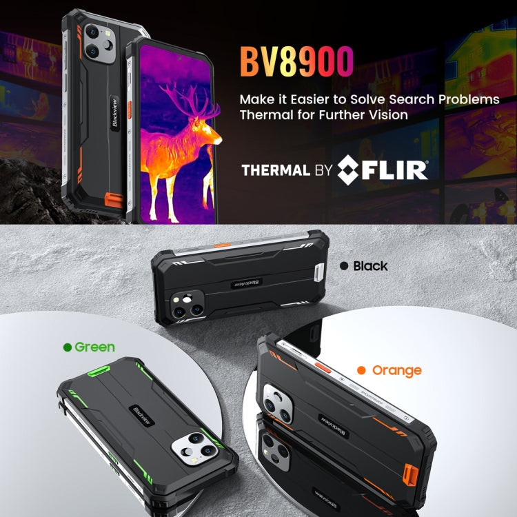 Blackview BV8900 Rugged Phone, Thermal Imaging Camera, 8GB+256GB